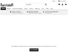 Tablet Screenshot of haarstudio14.de